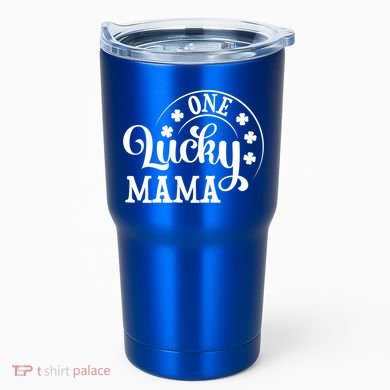 One Lucky Mama Saint Patricks Day Gift Tumbler