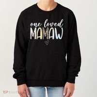 One Loved Mamaw Mothers Day Cute Women's Sweatshirt thumb 0