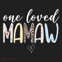 One Loved Mamaw Mothers Day Cute Women's Sweatshirt thumb 2