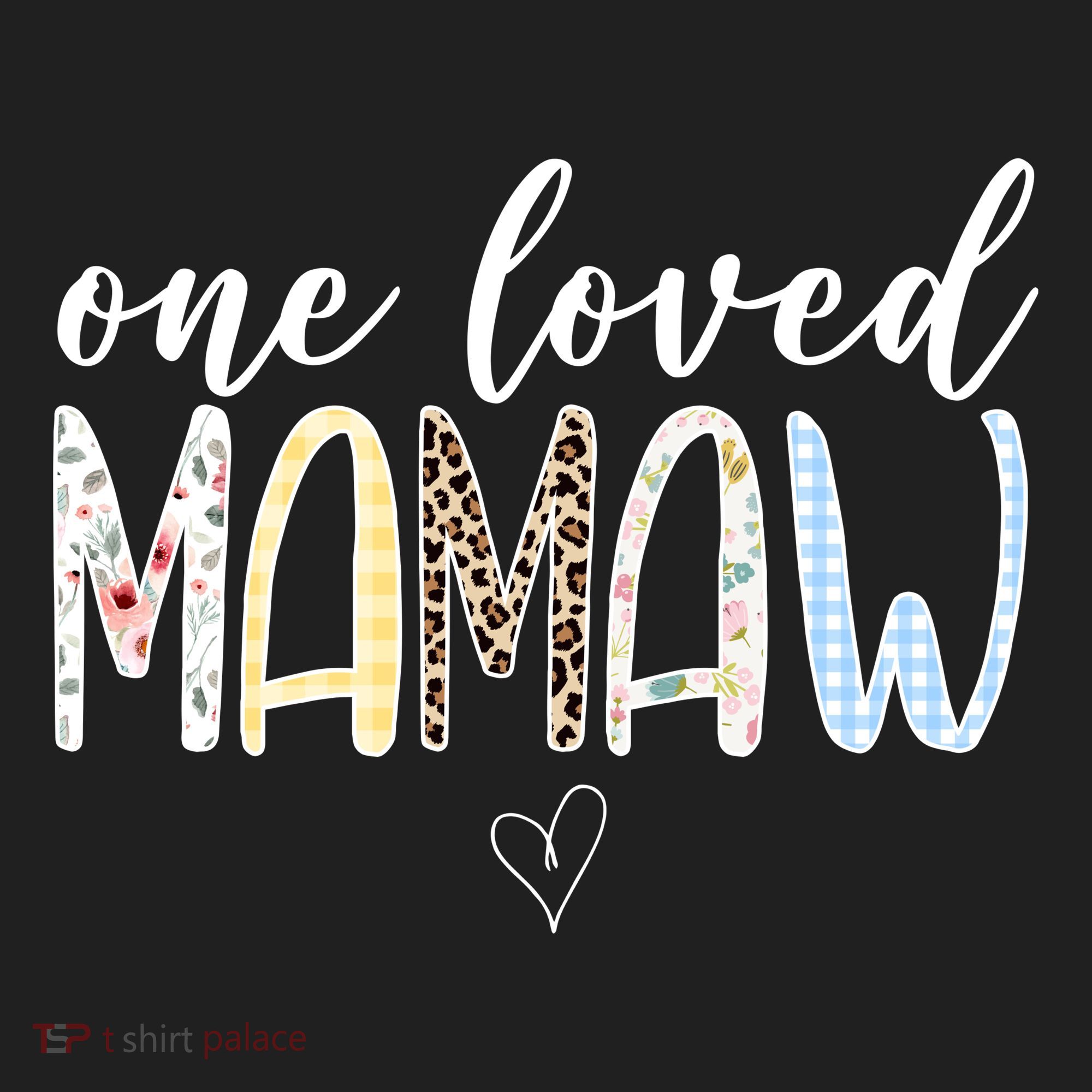 One Loved Mamaw Mothers Day Cute Women's Sweatshirt