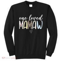 One Loved Mamaw Mothers Day Cute Sweatshirt thumb 0