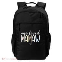 One Loved Mamaw Mothers Day Cute Backpack thumb 0