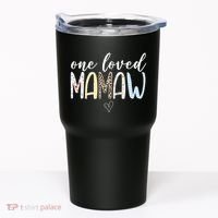 One Loved Mamaw Mothers Day Cute Tumbler thumb 0