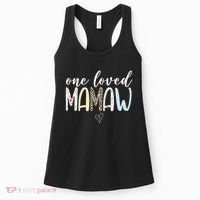 One Loved Mamaw Mothers Day Cute Women's Tank Top thumb 0