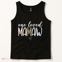 One Loved Mamaw Mothers Day Cute Tank Top thumb 2