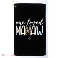One Loved Mamaw Mothers Day Cute Golf Towel thumb 0