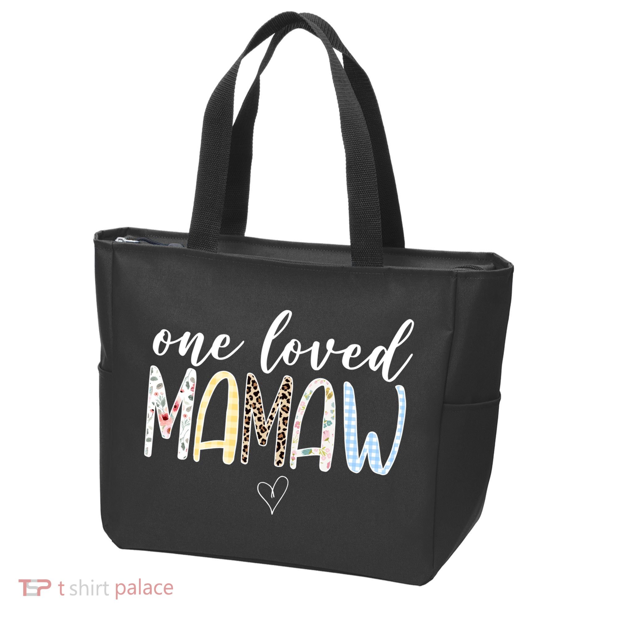 One Loved Mamaw Mothers Day Cute Tote Bag
