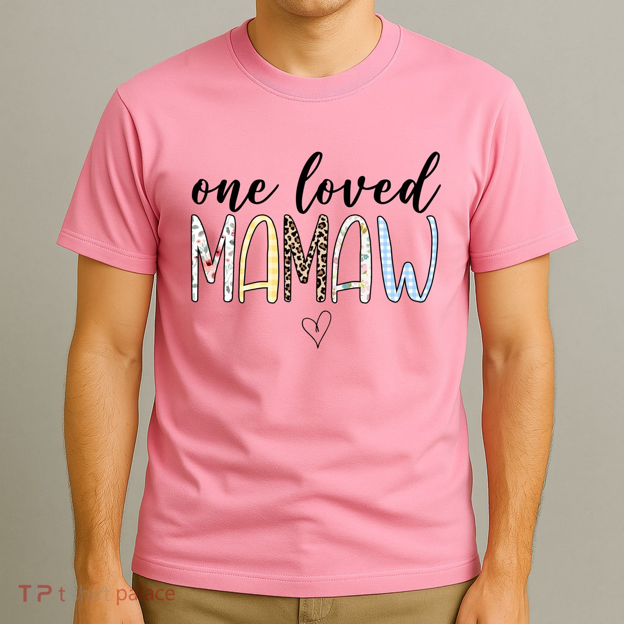 One Loved Mamaw Mothers Day Cute T-Shirt