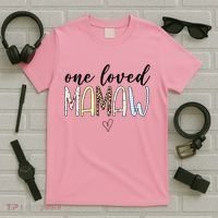 One Loved Mamaw Mothers Day Cute T-Shirt thumb 5