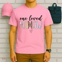 One Loved Mamaw Mothers Day Cute T-Shirt thumb 6