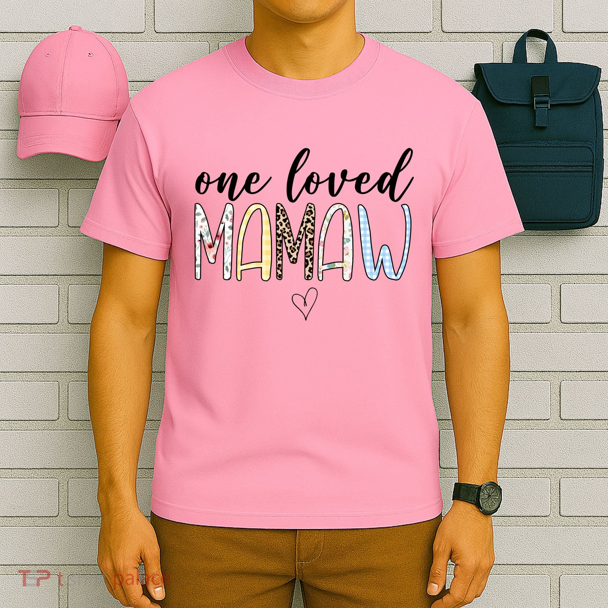 One Loved Mamaw Mothers Day Cute T-Shirt