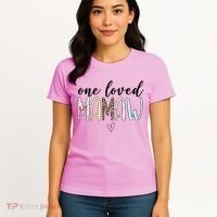 One Loved Mamaw Mothers Day Cute Women's T-Shirt thumb 4