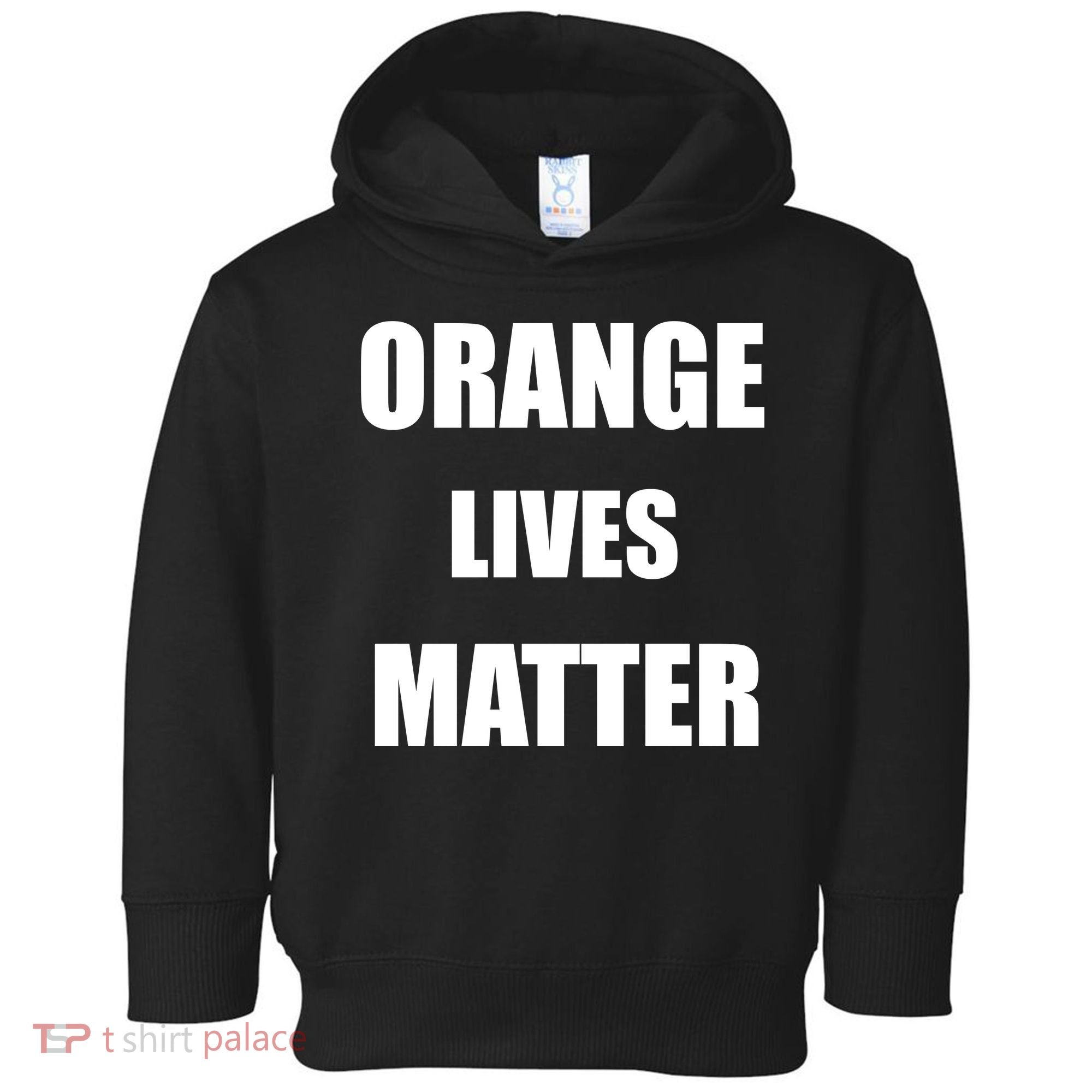 Orange Lives Matter Toddler Hoodie