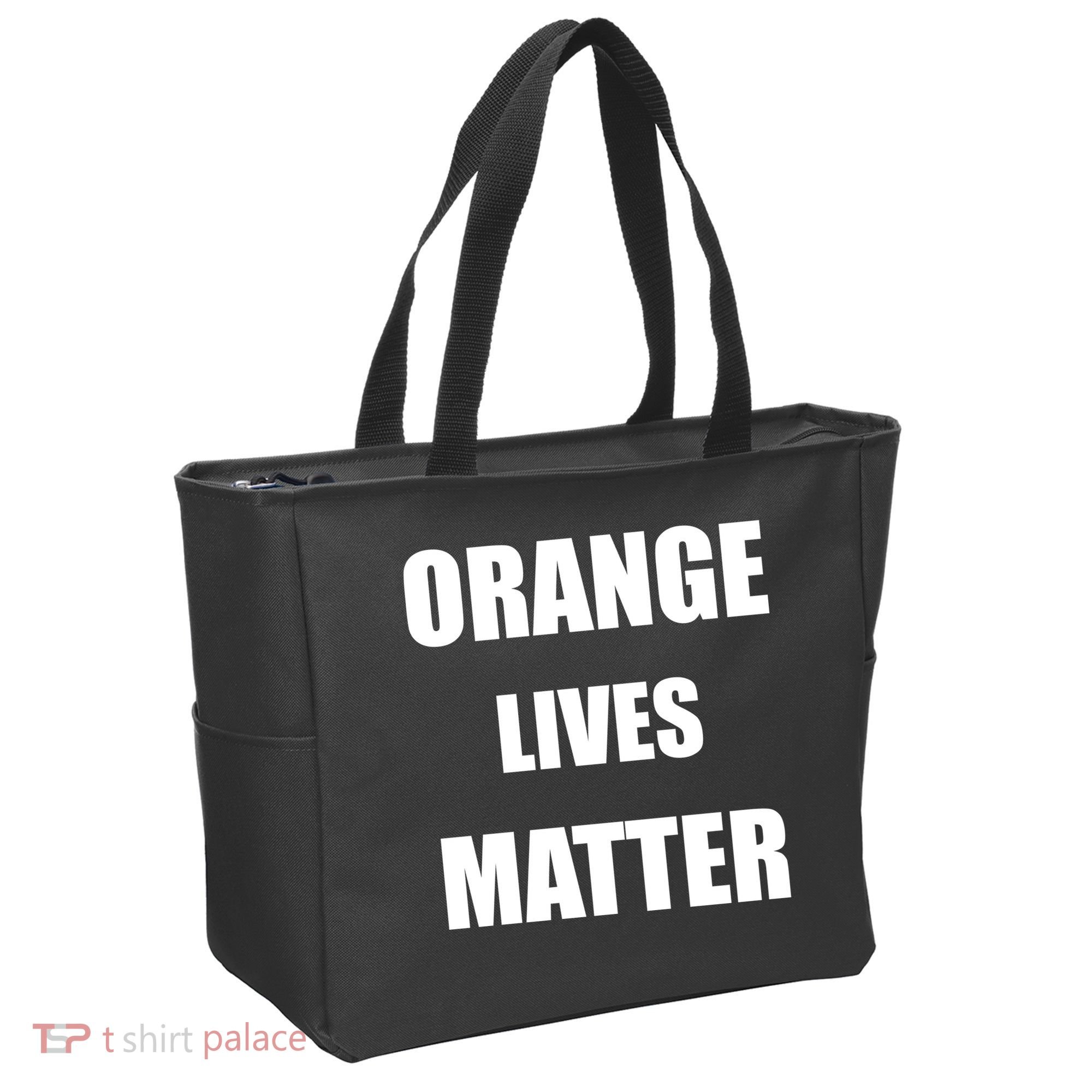 Orange Lives Matter Tote Bag