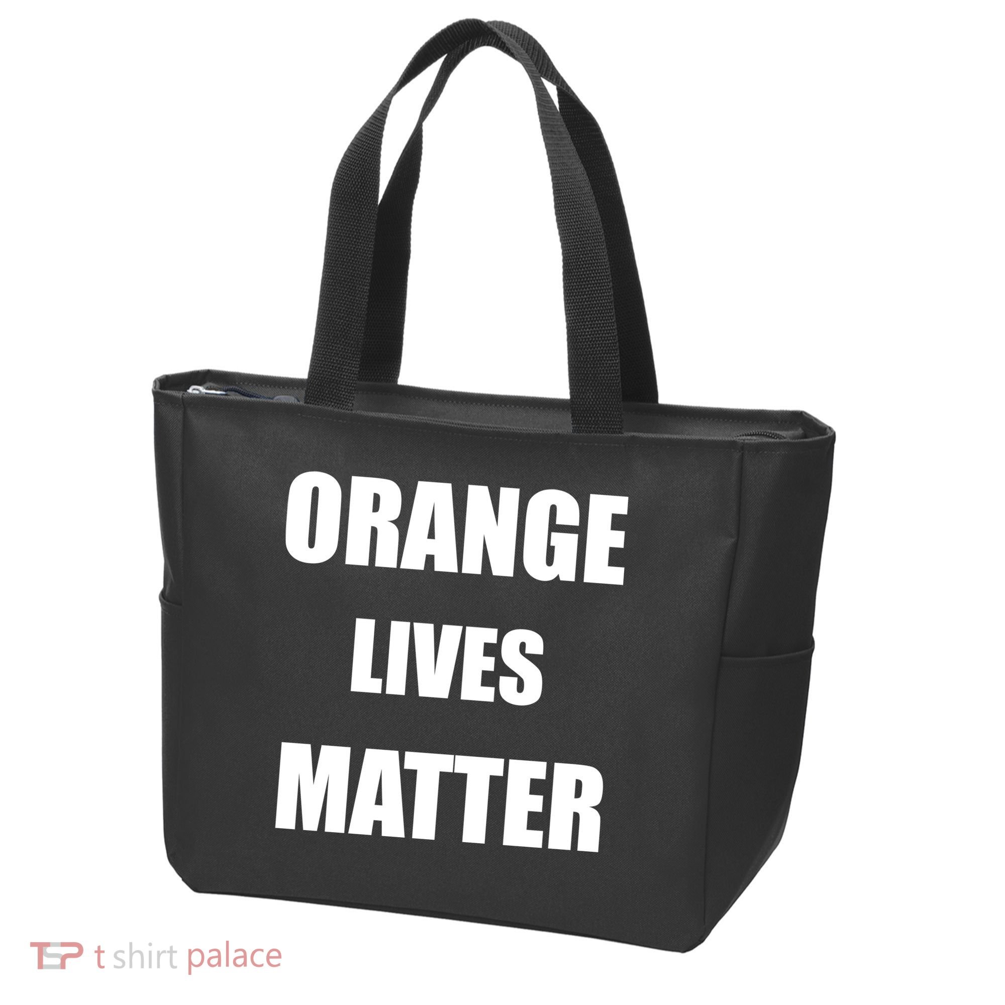 Orange Lives Matter Tote Bag