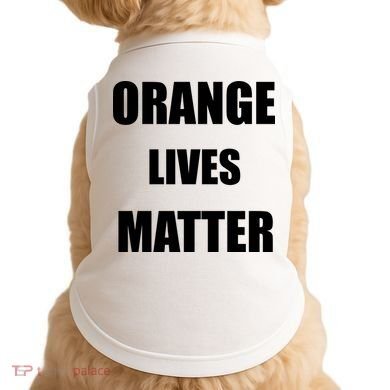 Orange Lives Matter Doggie Tank