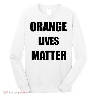 Orange Lives Matter Long Sleeve Shirt