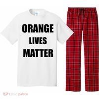 Orange Lives Matter Pajama Set thumb 0