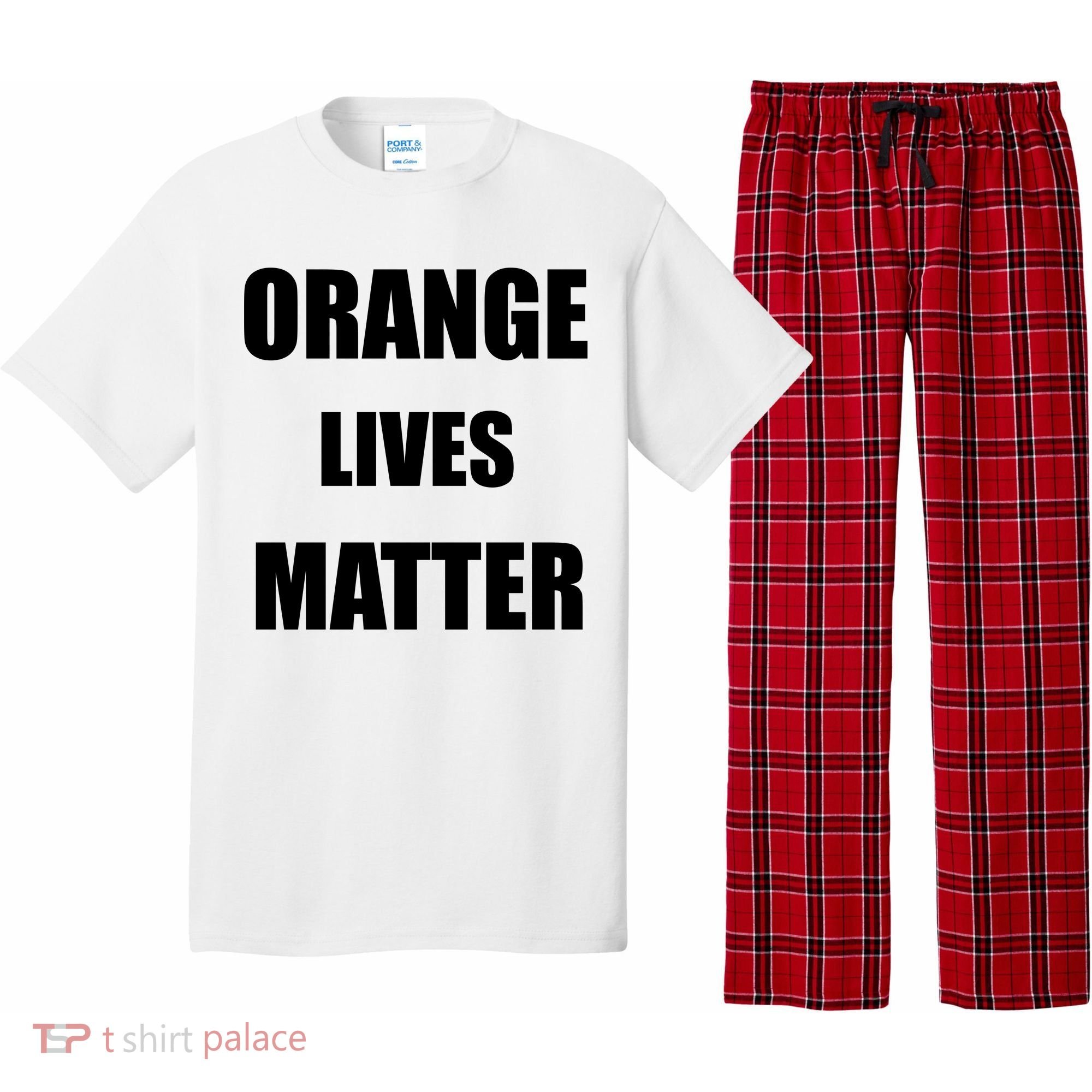 Orange Lives Matter Pajama Set