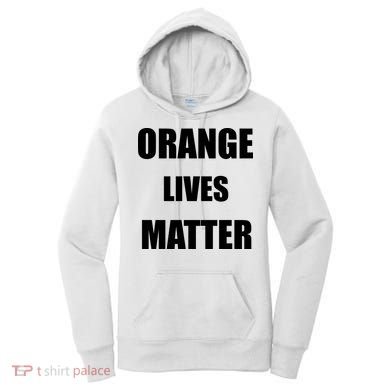 Orange Lives Matter Women's Hoodie