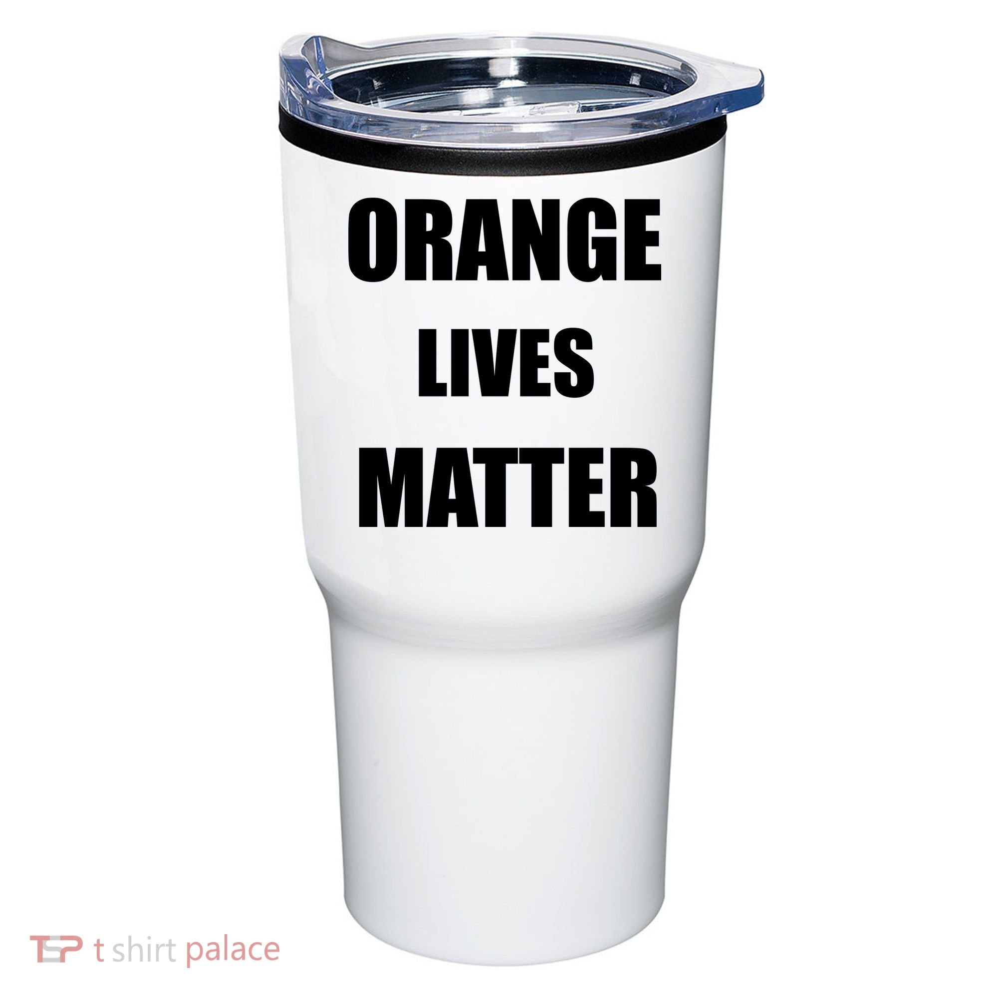 Orange Lives Matter Tumbler