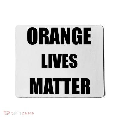 Orange Lives Matter Mousepad