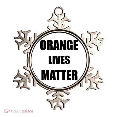 Orange Lives Matter Ornament