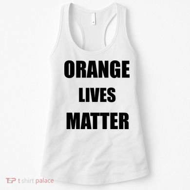 Orange Lives Matter Women's Tank Top