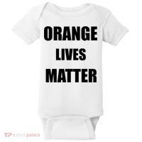 Orange Lives Matter Baby Bodysuit thumb 0
