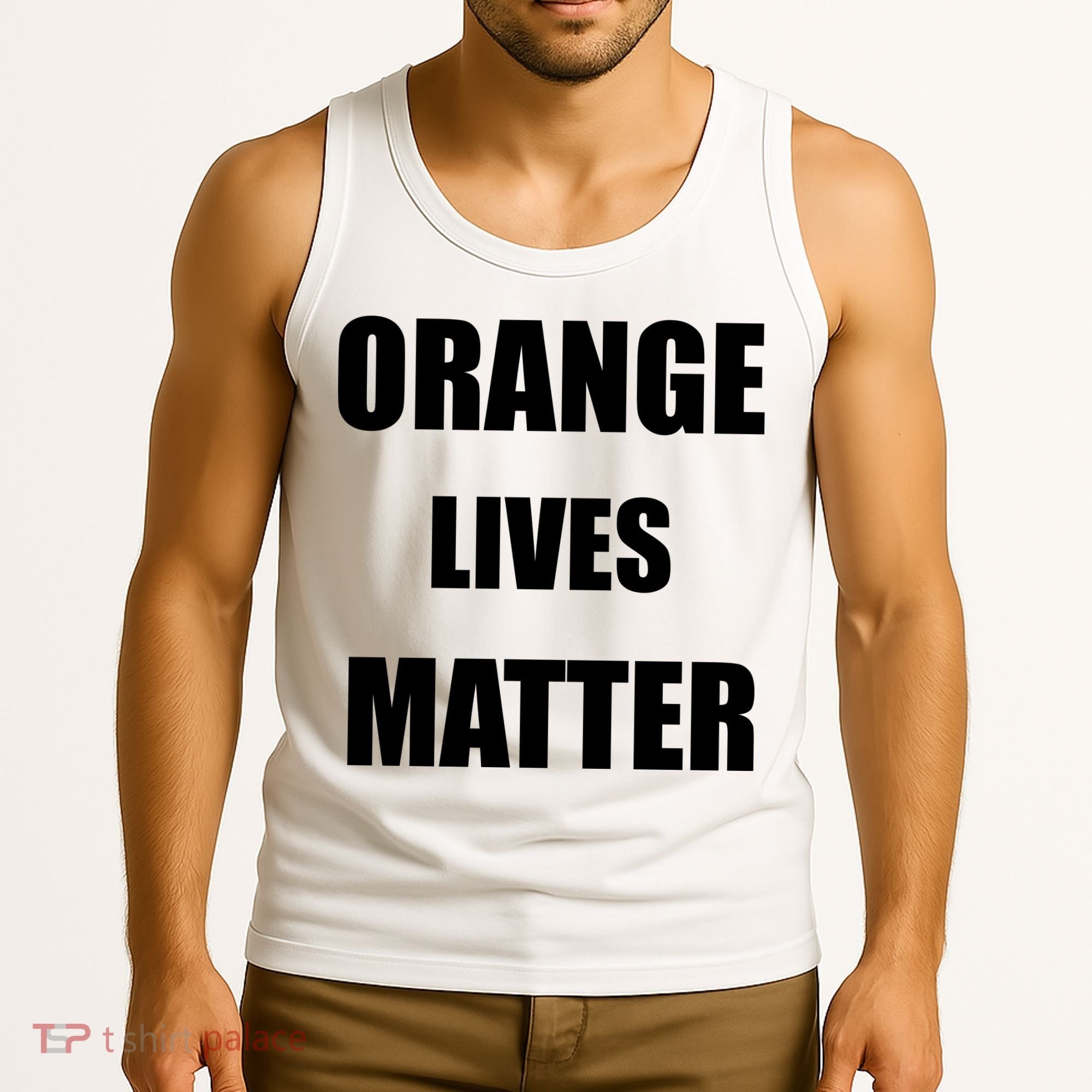 Orange Lives Matter Tank Top