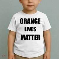 Orange Lives Matter Toddler T-Shirt thumb 2