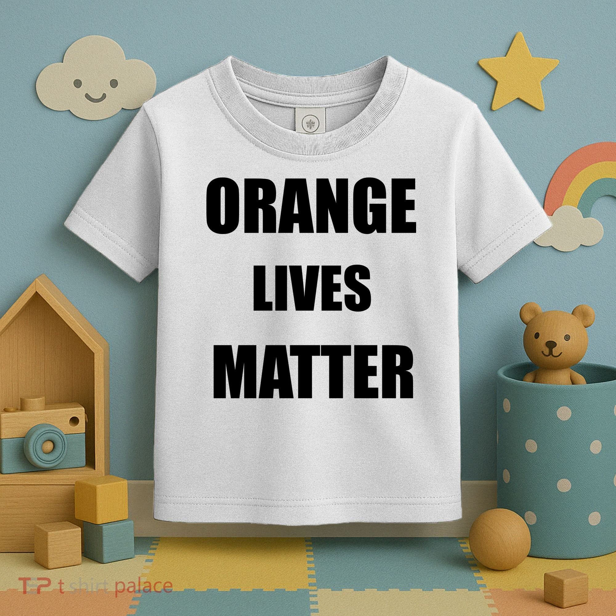 Orange Lives Matter Toddler T-Shirt