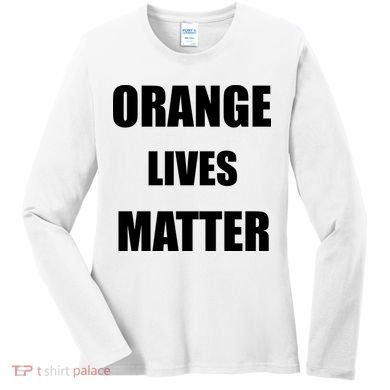Orange Lives Matter Women's Long Sleeve Shirt