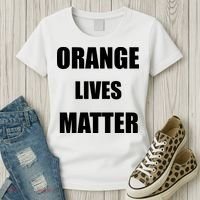 Orange Lives Matter Women's T-Shirt thumb 3