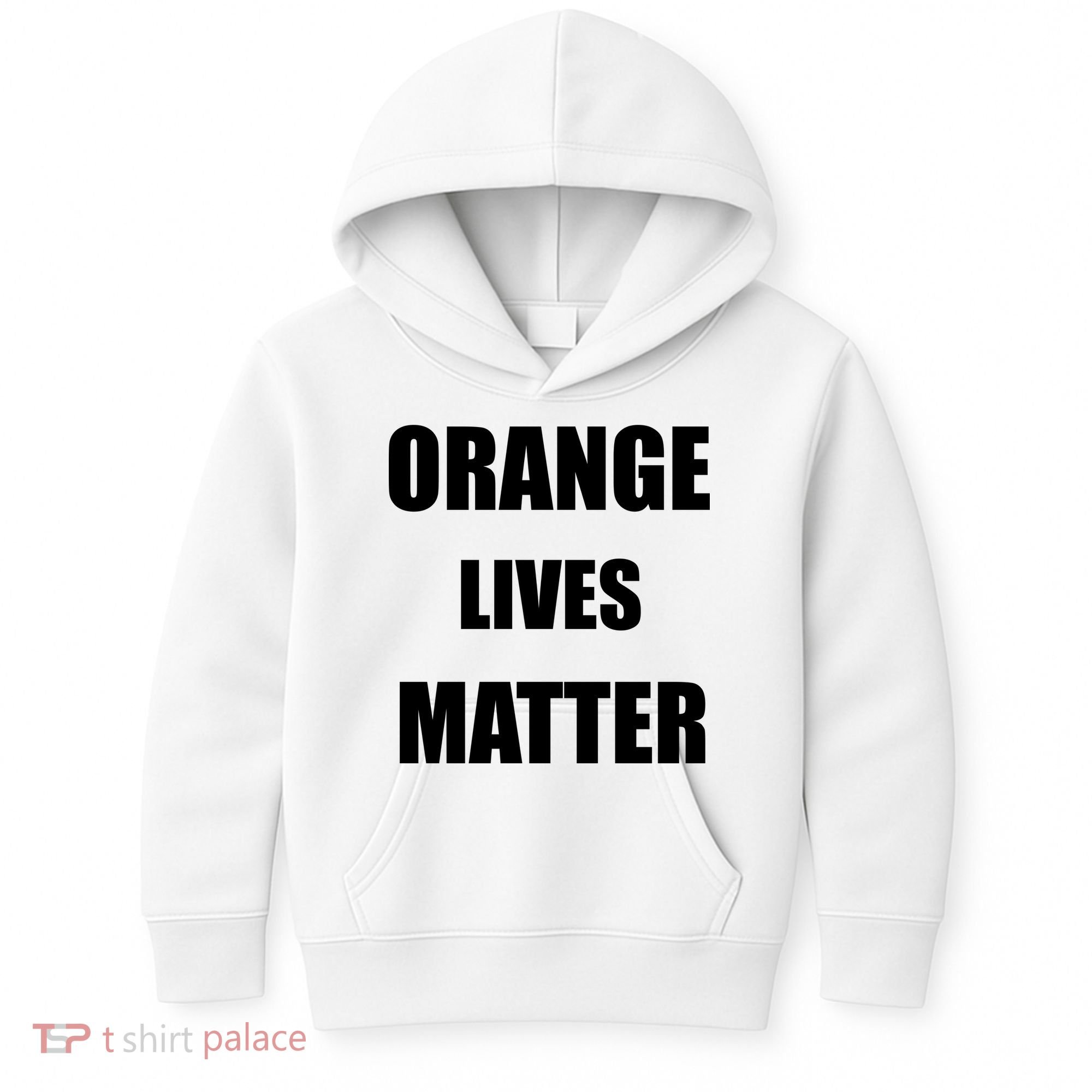 Orange Lives Matter Kids Hoodie