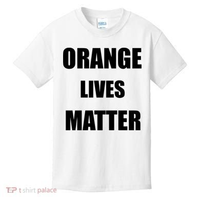 Orange Lives Matter Kids T-Shirt