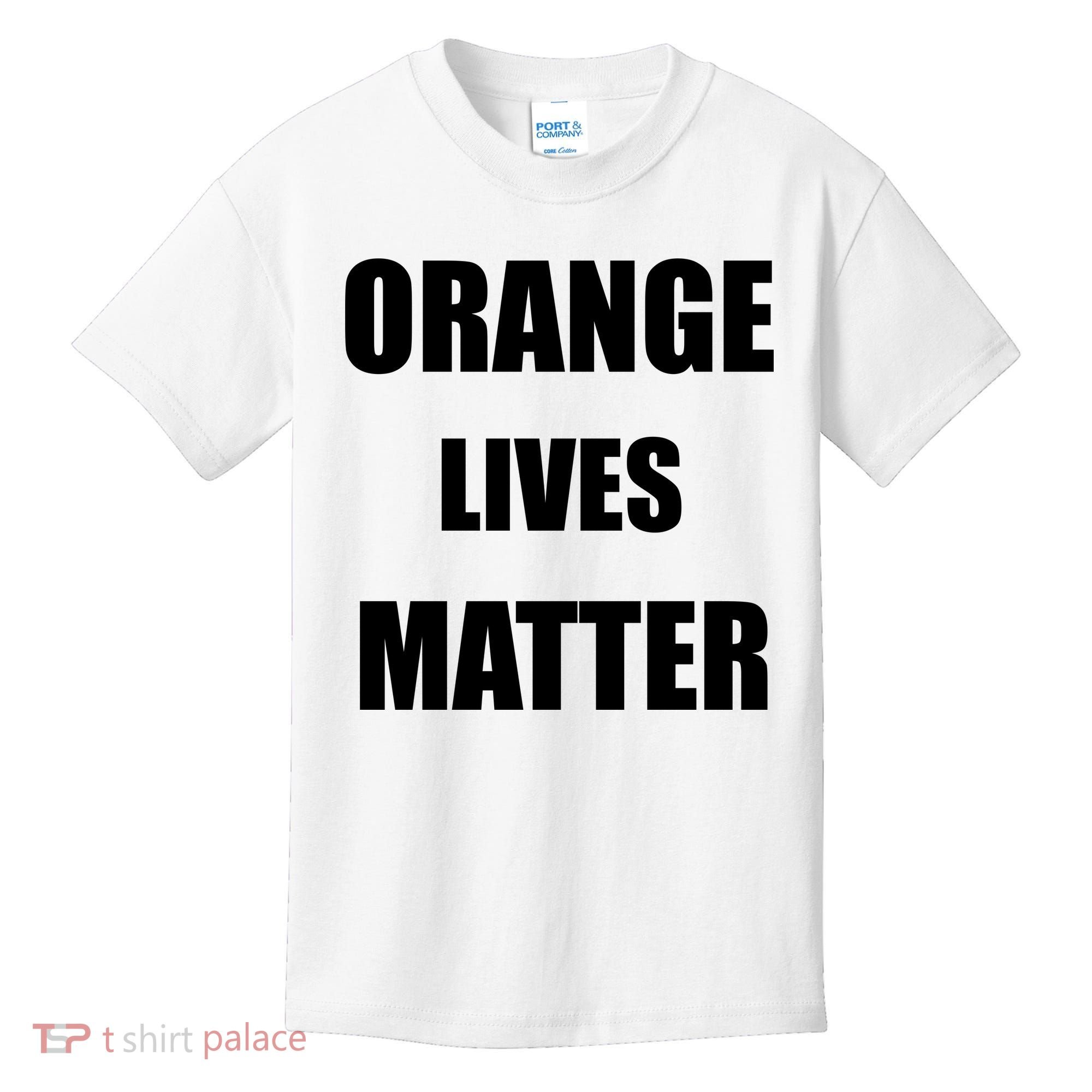 Orange Lives Matter Kids T-Shirt