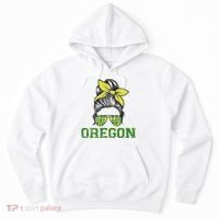 Oregon Lovers Messy Bun Oregon Souvenir Women Hoodie thumb 0