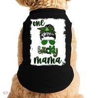 One Lucky Mama Doggie Tank thumb 0