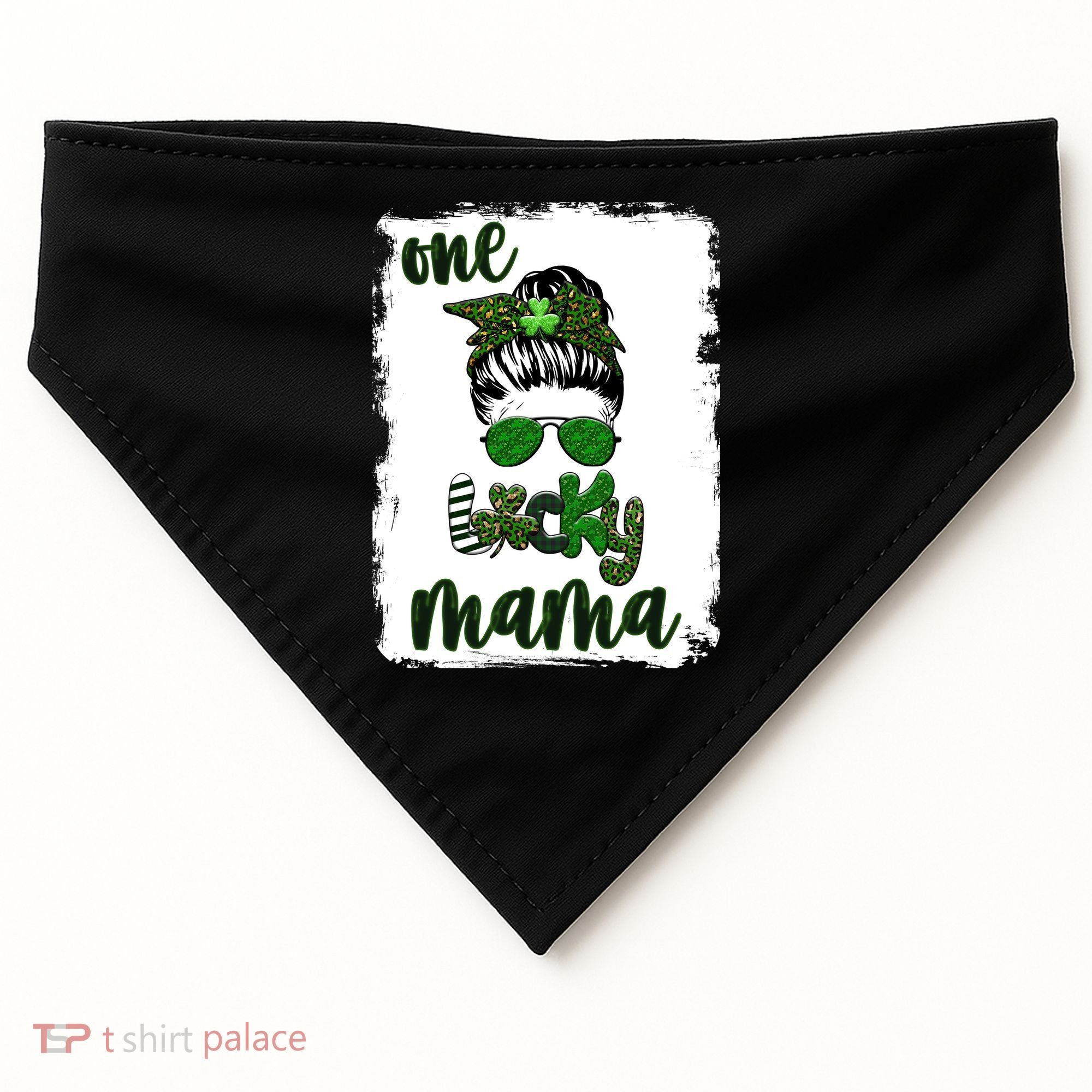 One Lucky Mama USA-Made Doggie Bandana