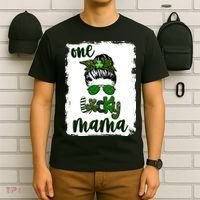 One Lucky Mama T-Shirt thumb 6