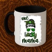 One Lucky Mama Coffee Mug thumb 2