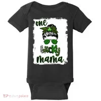 One Lucky Mama Baby Bodysuit thumb 0
