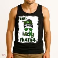 One Lucky Mama Tank Top thumb 3