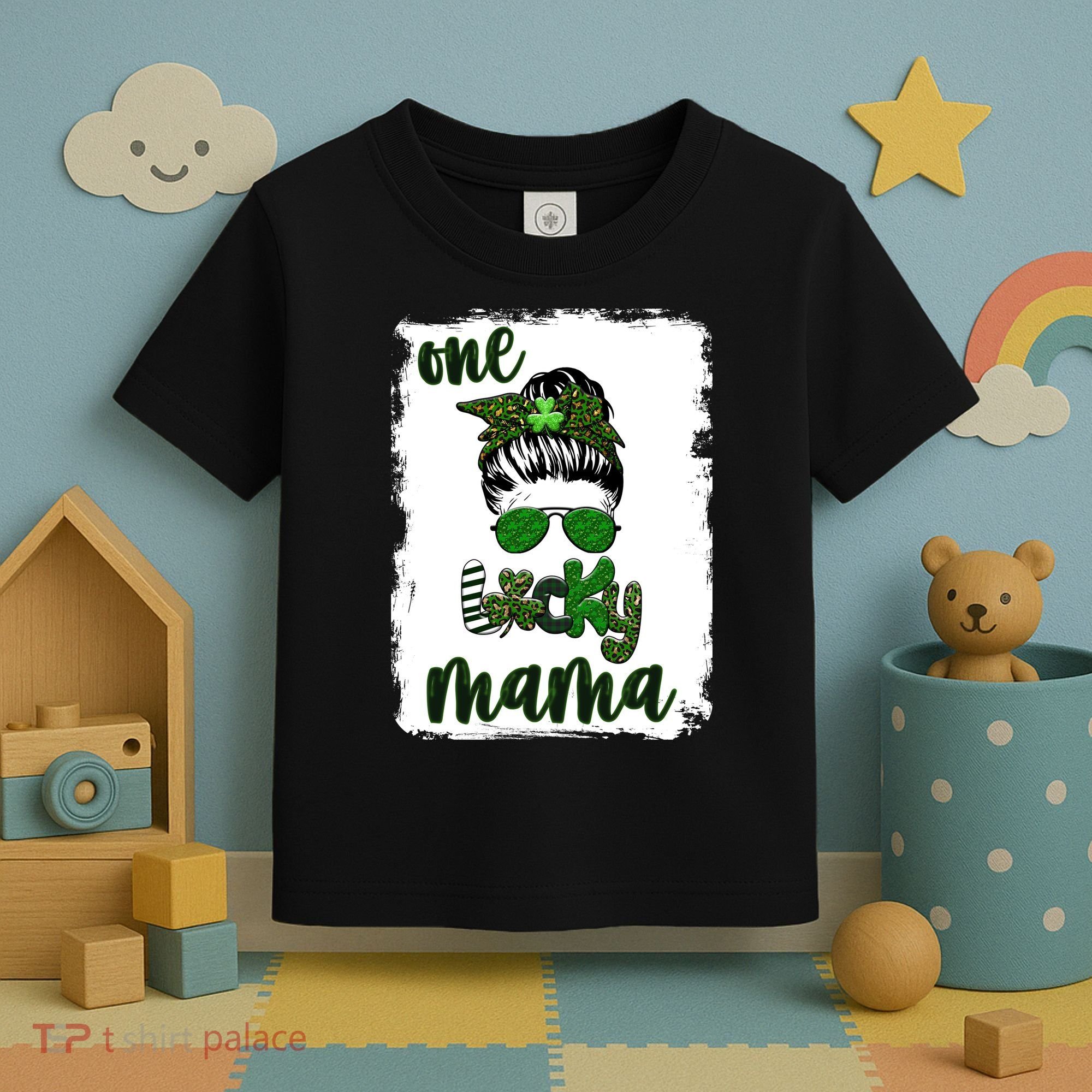 One Lucky Mama Toddler T-Shirt