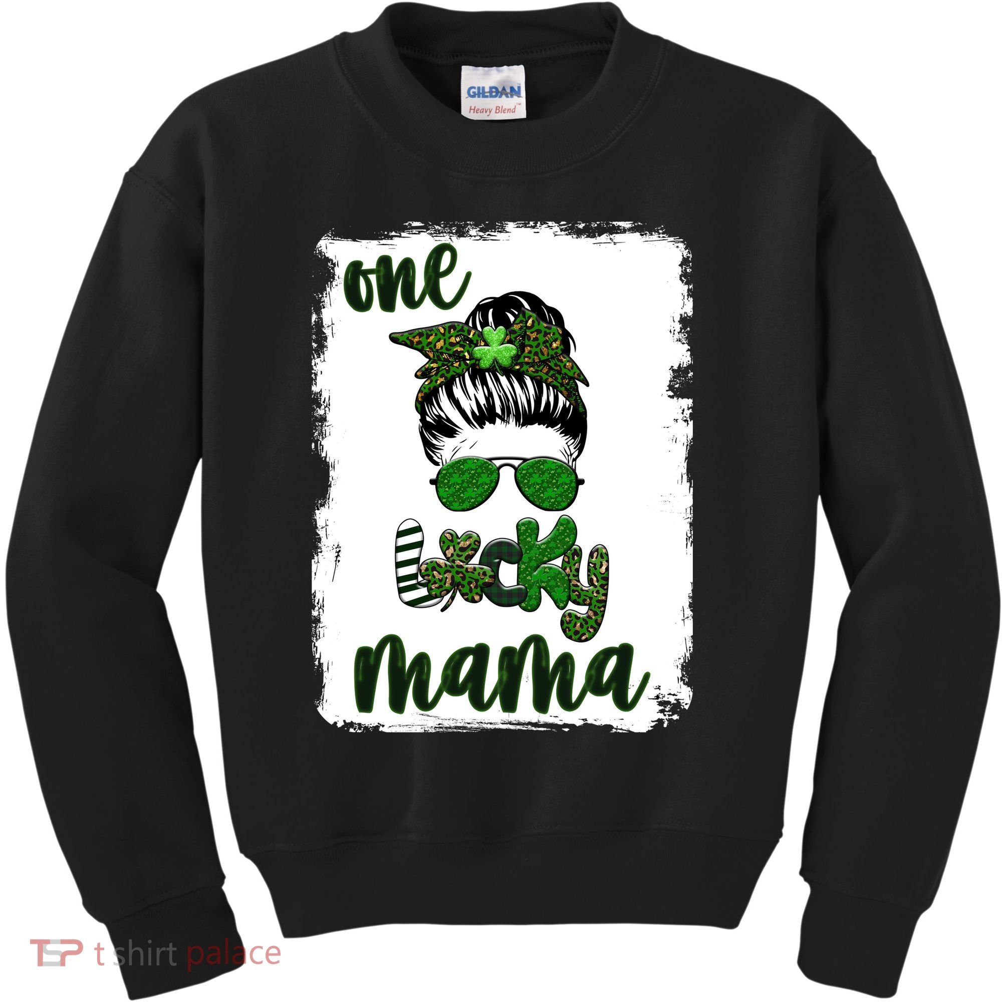 One Lucky Mama Kids Sweatshirt