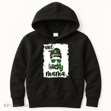 One Lucky Mama Kids Hoodie