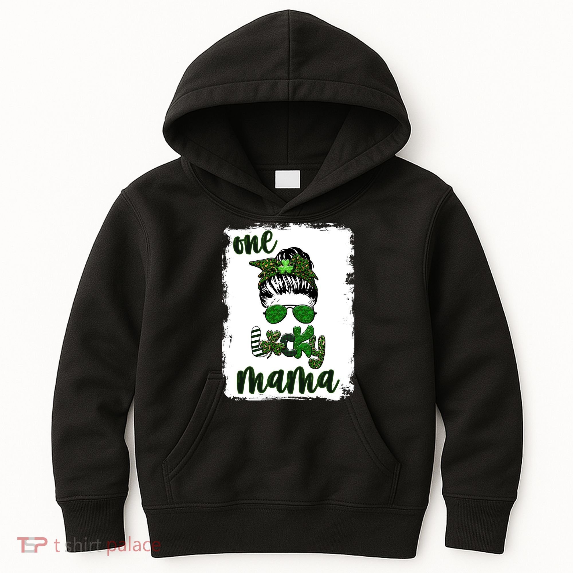 One Lucky Mama Kids Hoodie