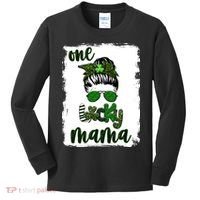 One Lucky Mama Kids Long Sleeve Shirt thumb 0