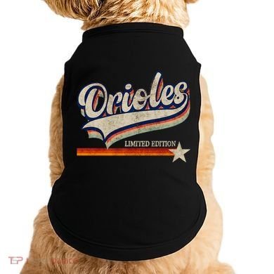 Orioles Last Name Pride Classic Orioles Limited Edition Doggie Tank